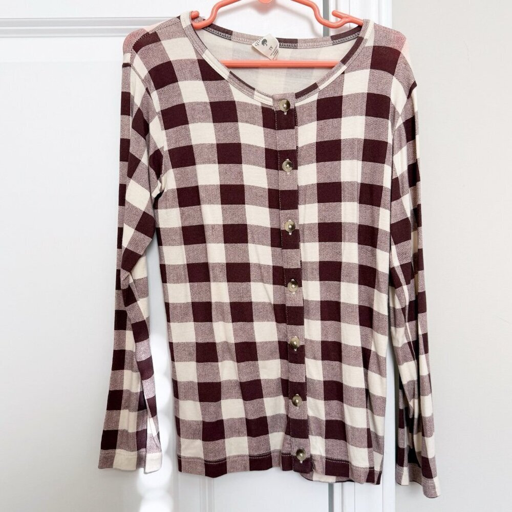 Kate Quinn Organics Girl bamboo Cardigan Size 7 years